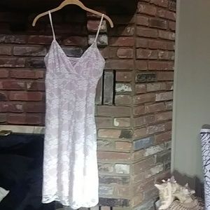 Pink with lace dress!
